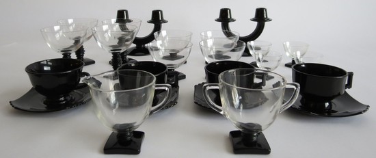 George Sakier for Fostoria After Dinner Service for Four